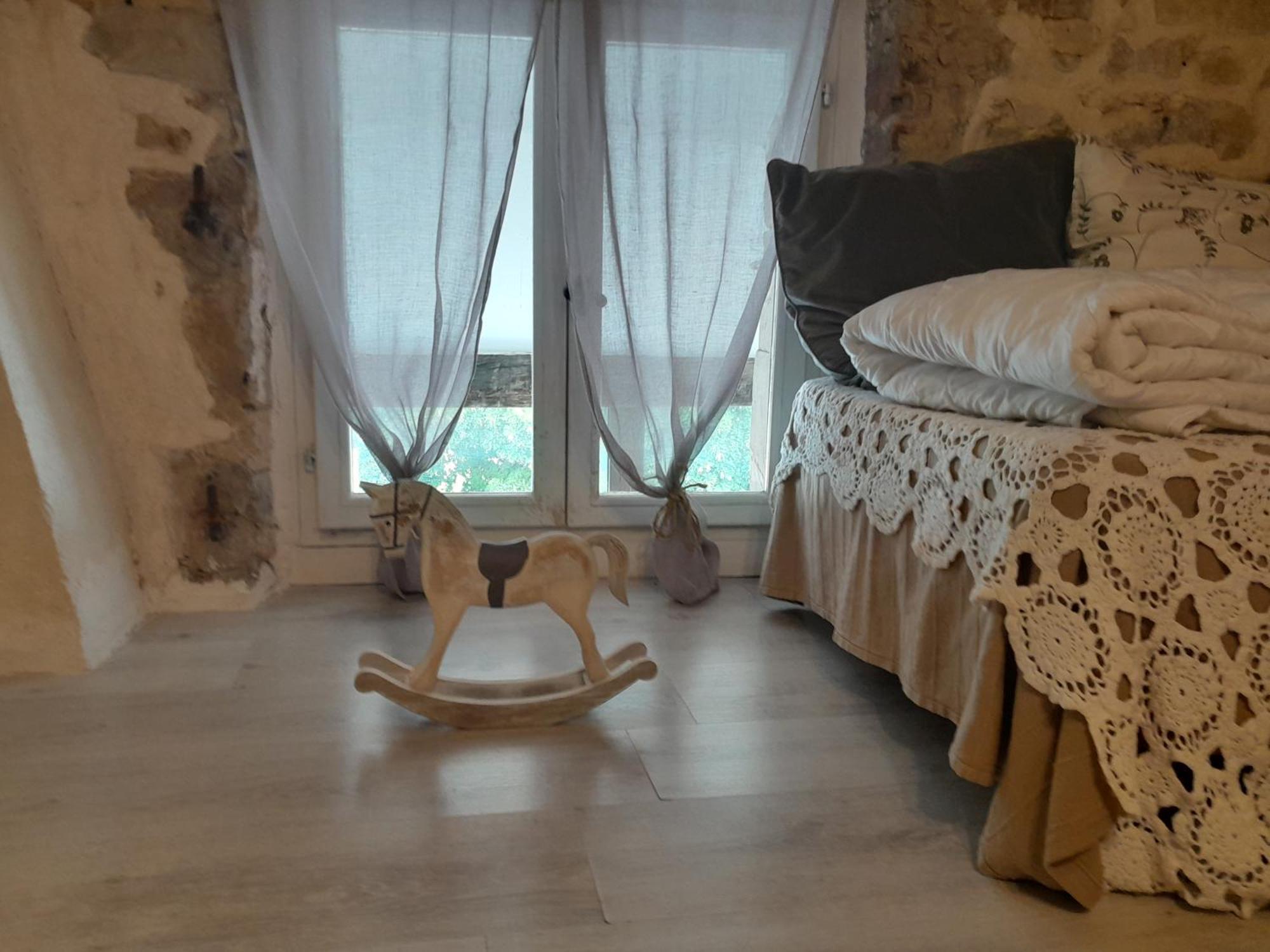 Le Patio Aux Hirondelles Villa Lagorce  Eksteriør bilde